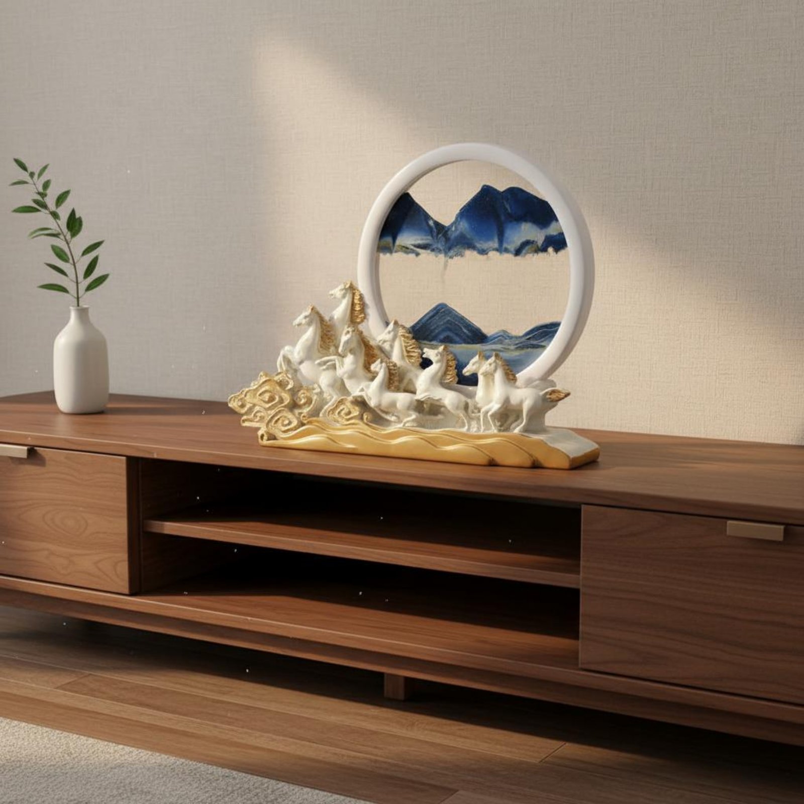 Resin Art Design Ideas - Декоративная скульптура лошади из песка: 3D-изделие