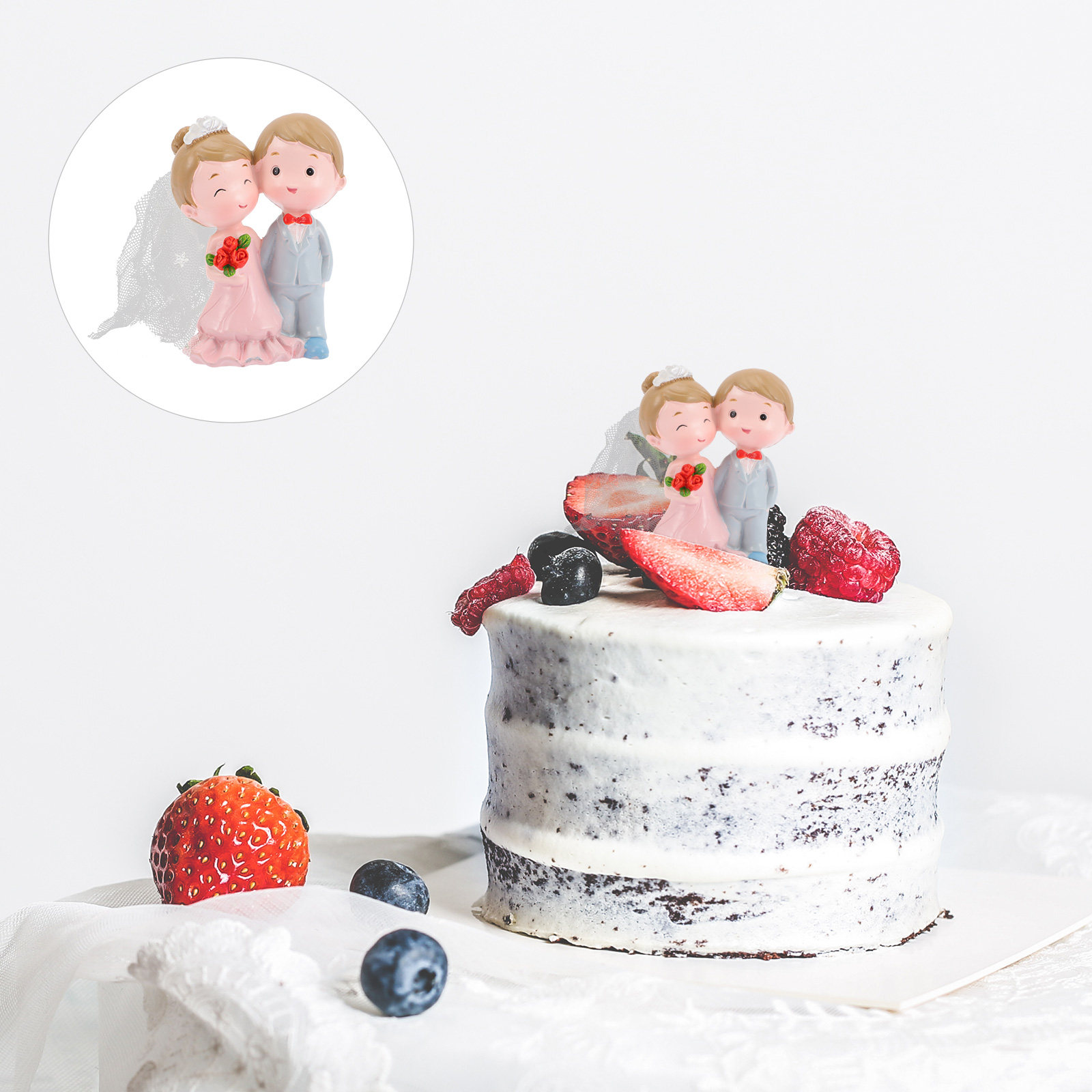 Resin Art For Wedding Gift - Декор для свадебного торта: статуэтка жениха