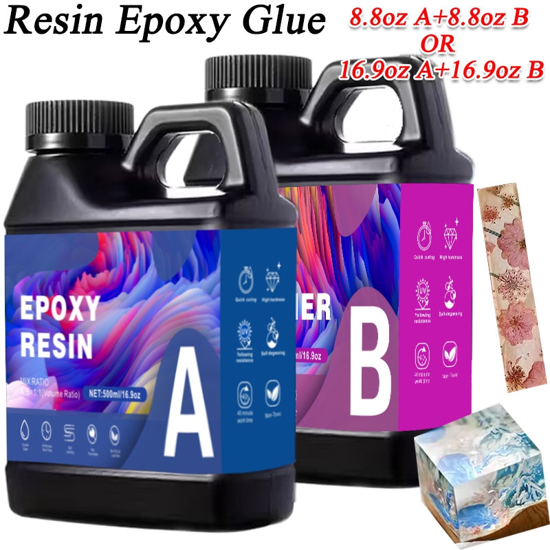 Resin Art Table Top - 17,6 унции/33,8 унции AB смола эпоксидный
