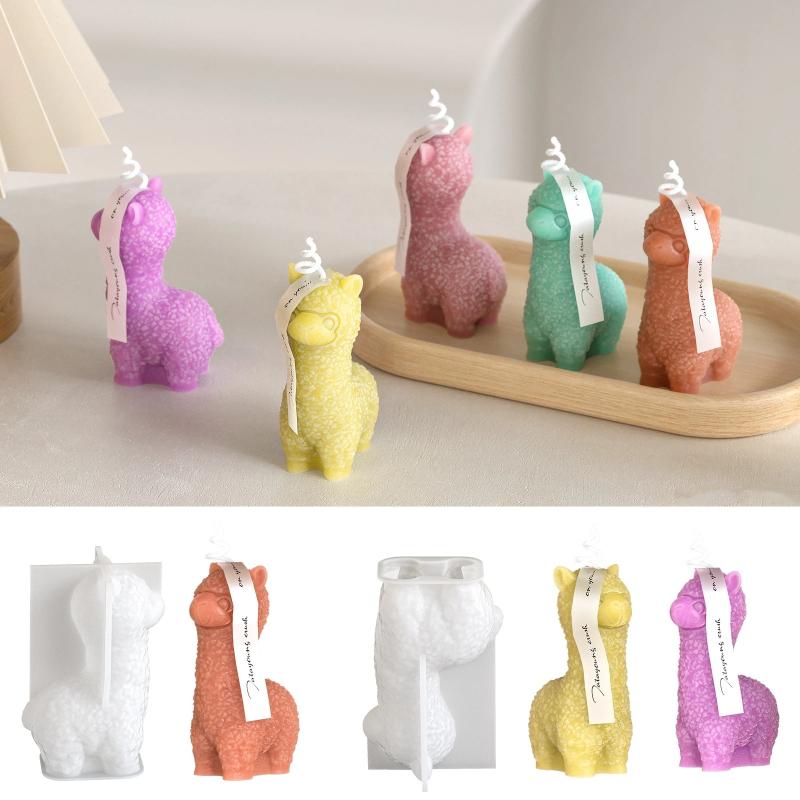 Resin Art For Beginner - Милая силиконовая форма для альпаки, антипригарная,