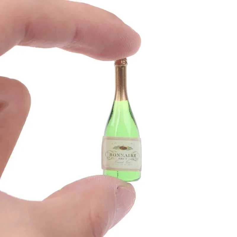Resin Art Bottle - 2 шт. миниатюрные прозрачные стеклянные бутылки