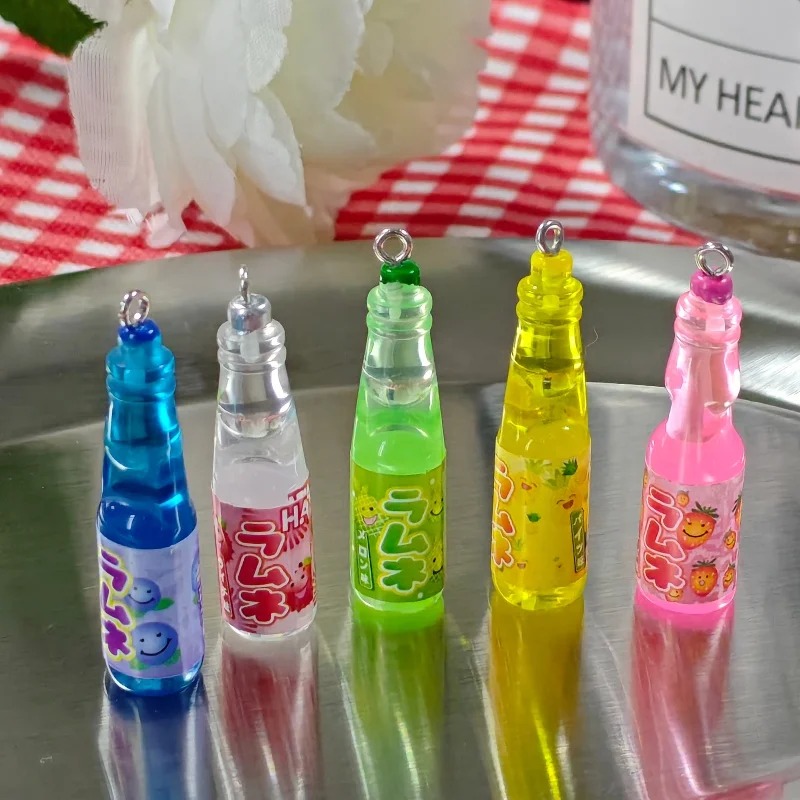Resin Art Bottle - 10 шт. миниатюрных подвесок из смолы