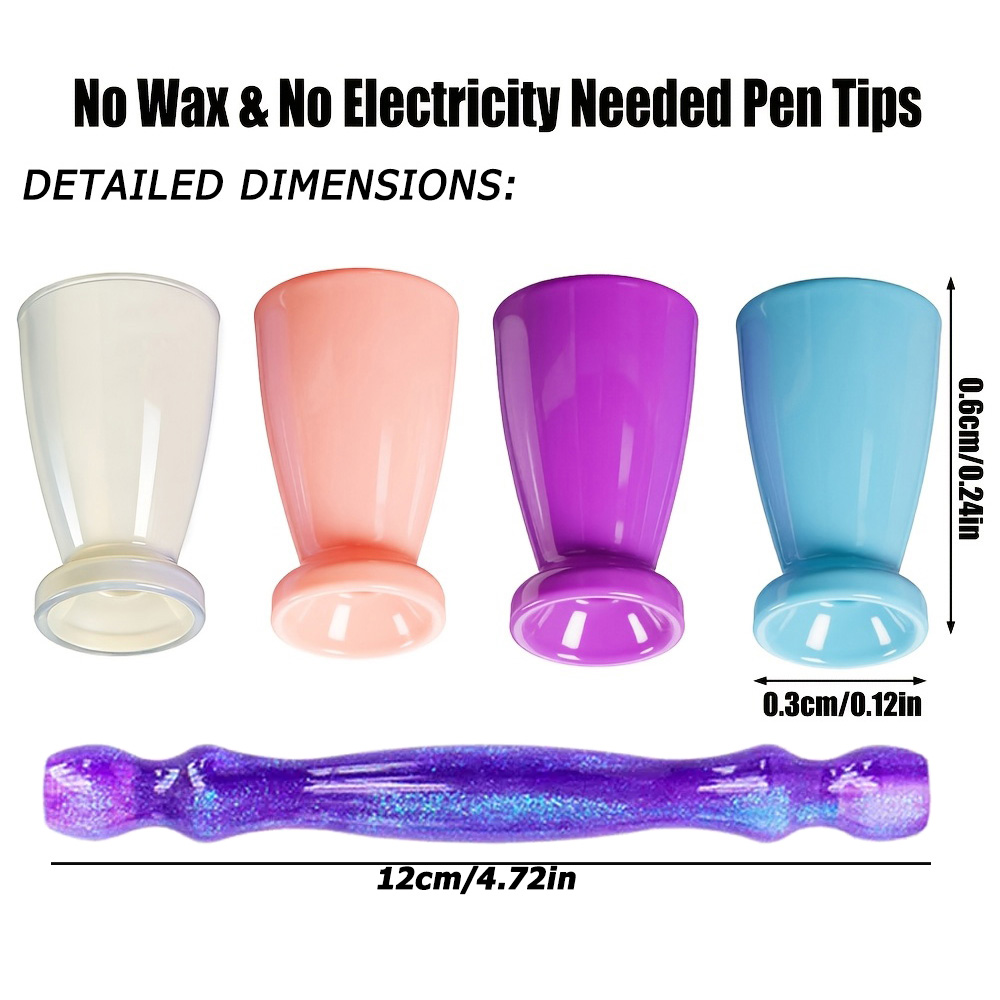 10 шт. силиконовых насадок для – обзор и цена Resin Art Tools