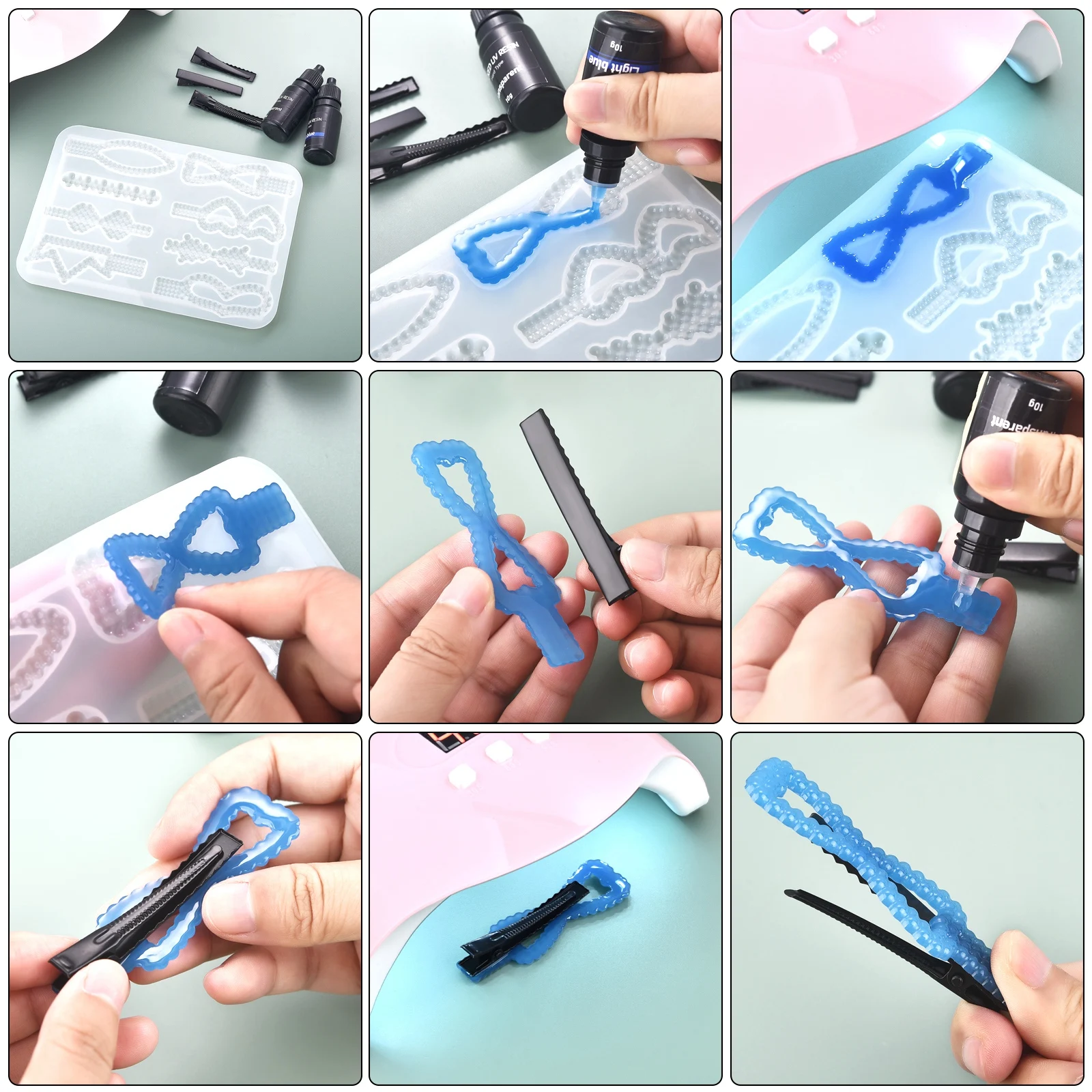 17 цветов УФ-клей из смолы, 10 – обзор и цена Resin Art Materials