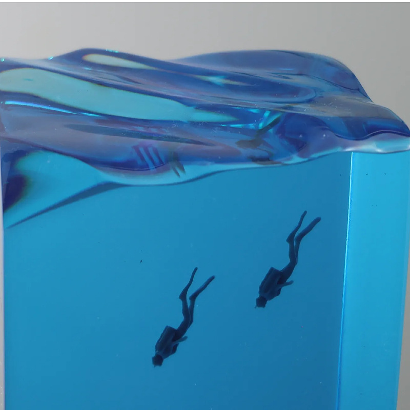 НОВИНКА: Морские декоративные  – обзор и цена Resin Art Table Top