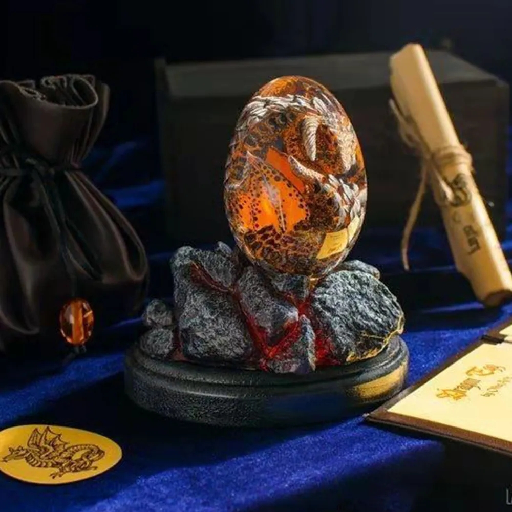 Статуя яйца лавового дракона с – обзор и цена Resin Art Table Top