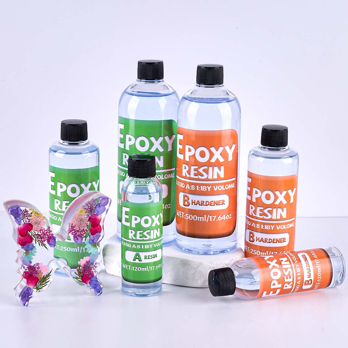 Комплект эпоксидной смолы соот – обзор и цена Resin Art Tools