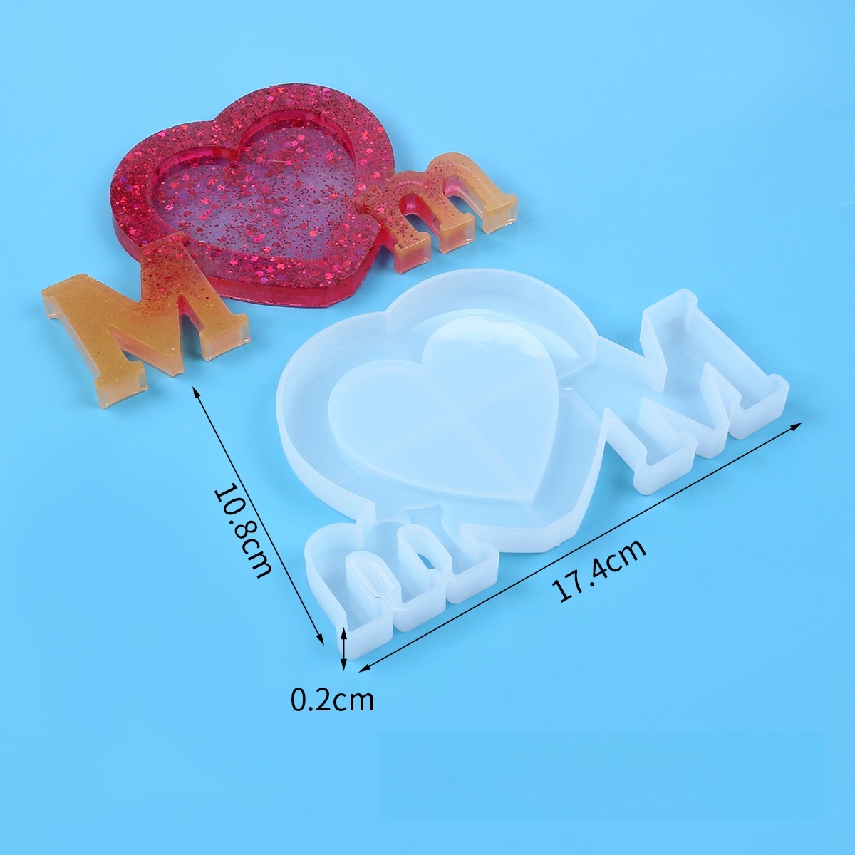 Силиконовая форма для эпоксидн – обзор и цена Resin Art Kit With Molds