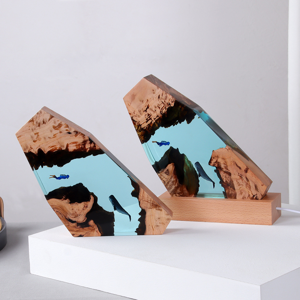 Новая подводная фигурка дайвер – обзор и цена Resin Art Underwater