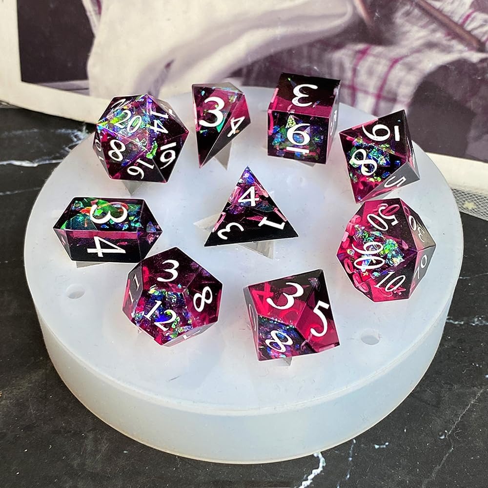 DIY DND Силиконовая форма для  – обзор и цена Resin Art Mold