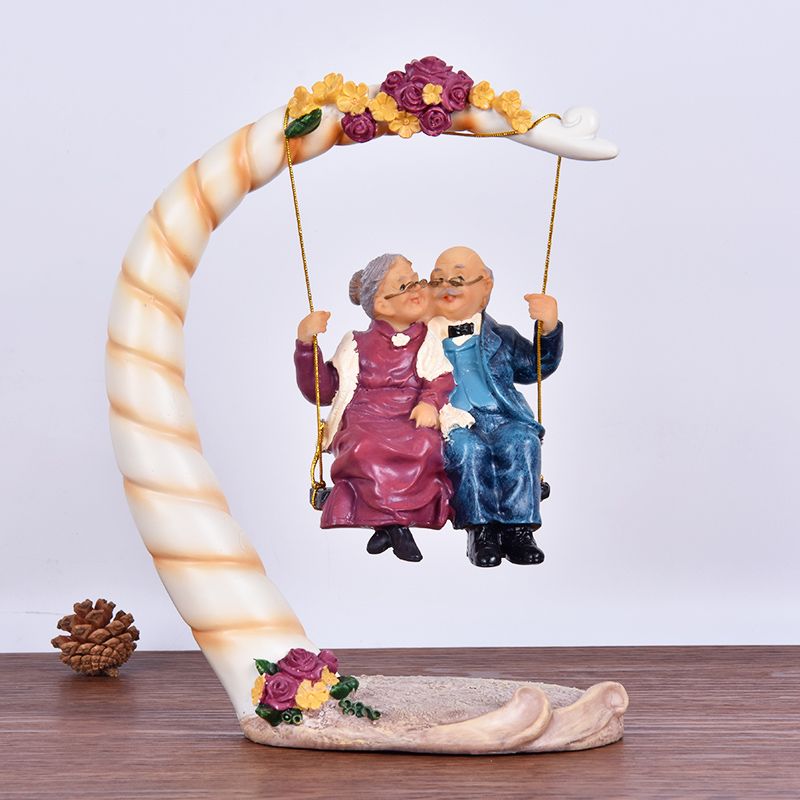 Китайские статуэтки пожилых па – обзор и цена Resin Art For Anniversary Gift