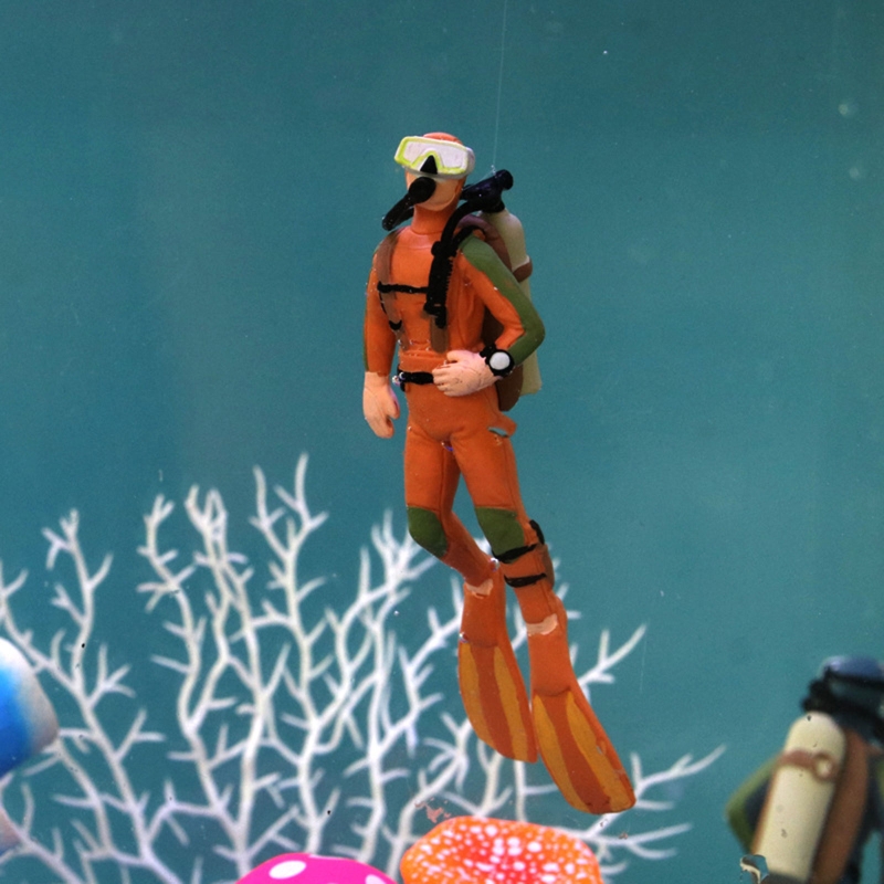 Аквариумный дайвер, украшение, – обзор и цена Resin Art Underwater