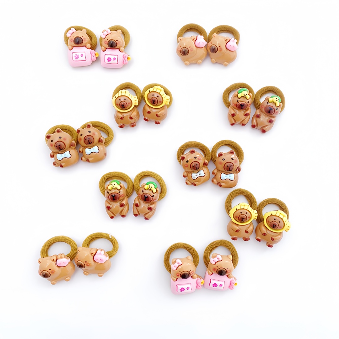 10 шт., милые резинки для воло – обзор и цена Resin Art For Kids
