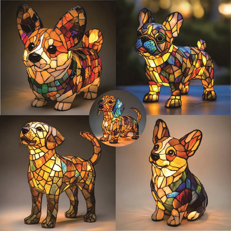 Светодиодный 3D милый корги/мо – обзор и цена Resin Art Table Top