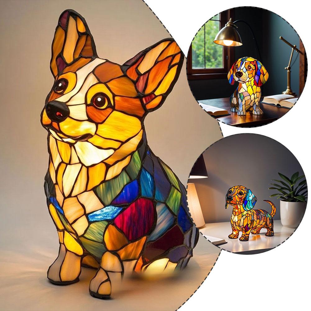 Светодиодный 3D милый корги/мо – обзор и цена Resin Art Table Top