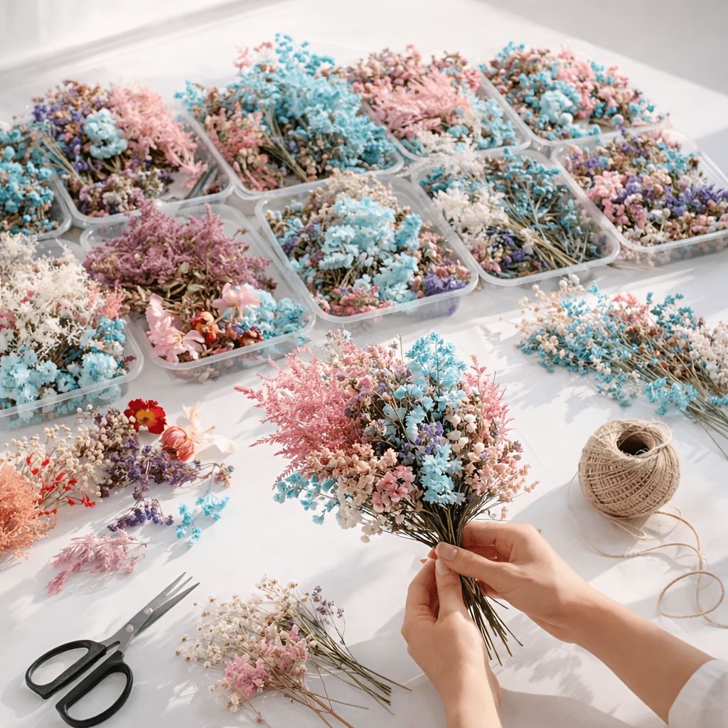 Набор из 10 коробок с сухоцвет – обзор и цена Resin Art For Wedding Gift