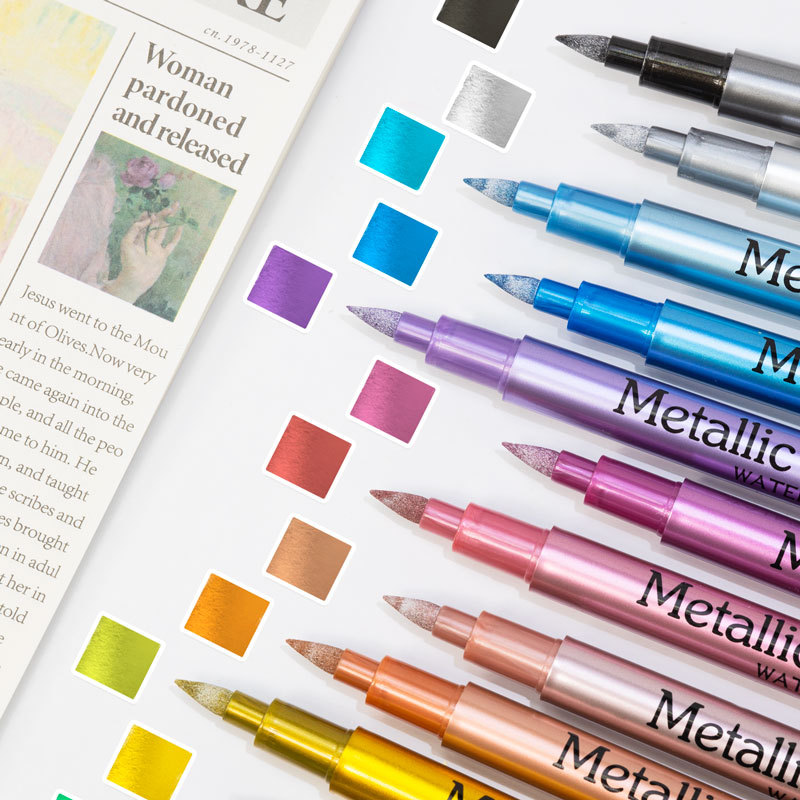 1 шт. цвета металлические водо – обзор и цена Resin Art Materials