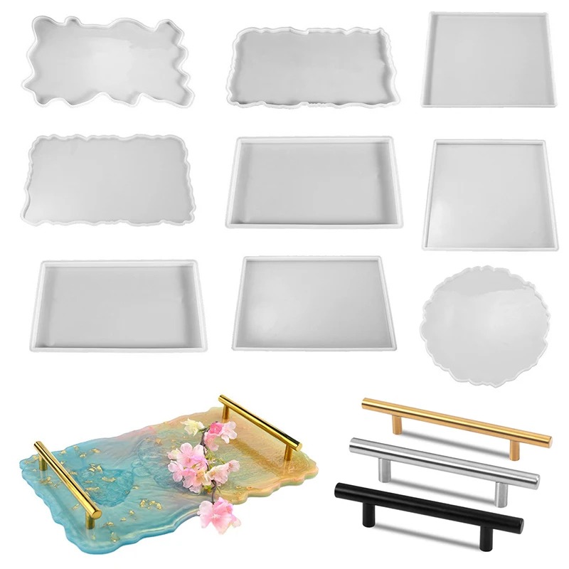 Поднос из эпоксидной смолы, си – обзор и цена Resin Art Kit With Molds
